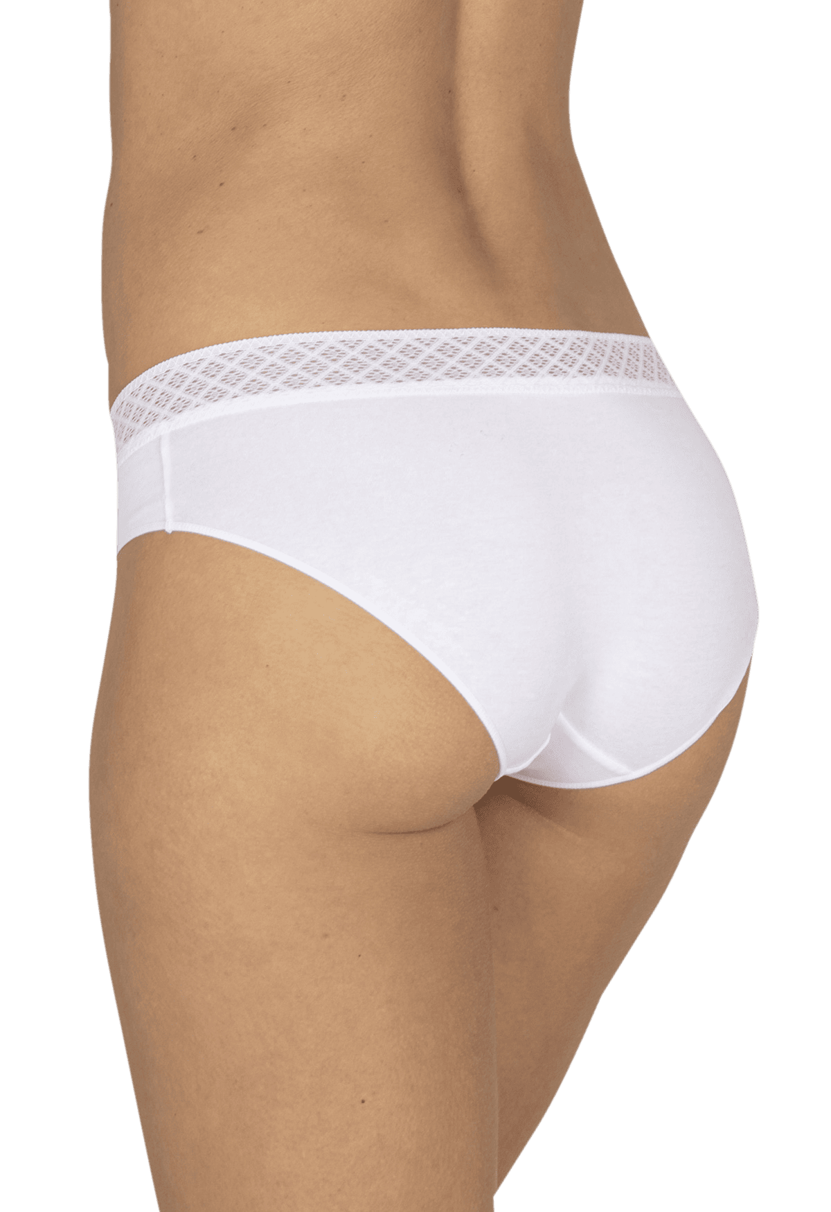 Lot de 3 Slips - Trio Douceur Graphique - Nude / noir / blanc