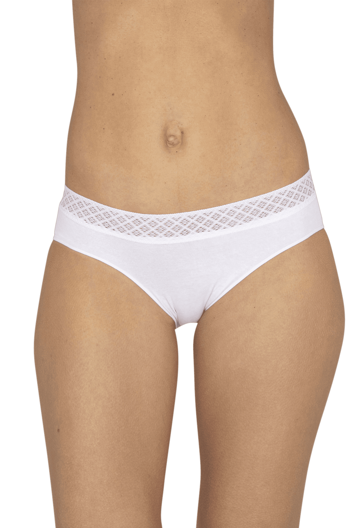 Lot de 3 Slips - Trio Douceur Graphique - Nude / noir / blanc