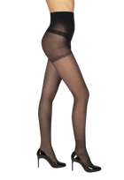 Collant Voile Galbant 22D Body Galbe - Noir