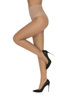 Collant Transparent 19D Elastivoile Affinant - Beige medium
