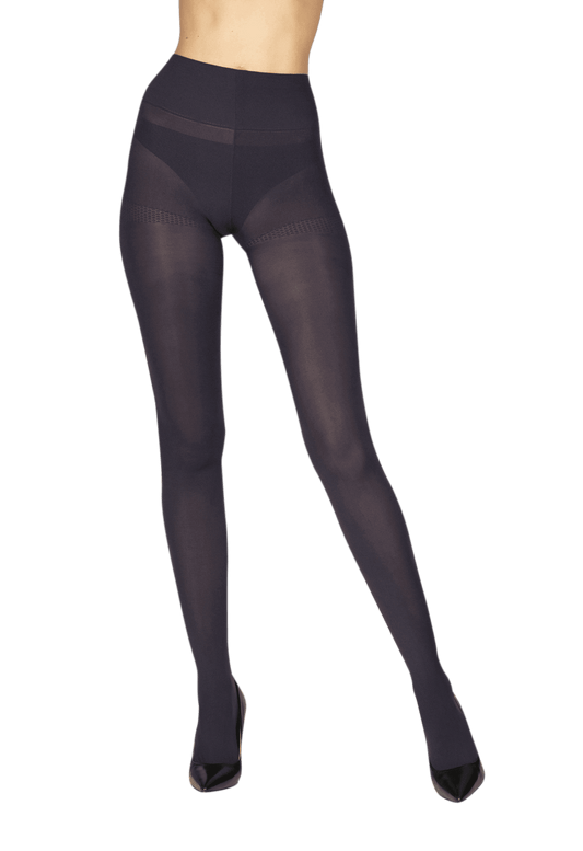 Collant Opaque 60D Accord Parfait - Bleu de minuit