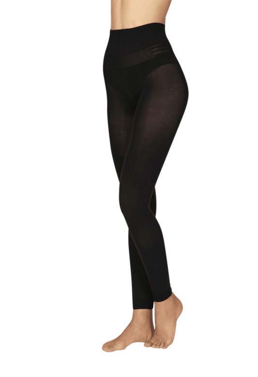 Legging Opaque 85D Accord Parfait - Noir