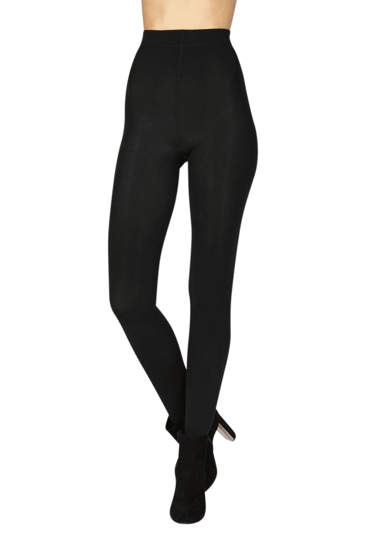 Collant ultra-opaque 100D Sensation Polaire - Noir ébène