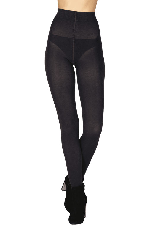 Collant opaque 220D Douceur Cachemire Allure d'Hiver - Bleu nuit