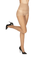 Collant Transparent 19D Actiwell Circulation - Beige naturel