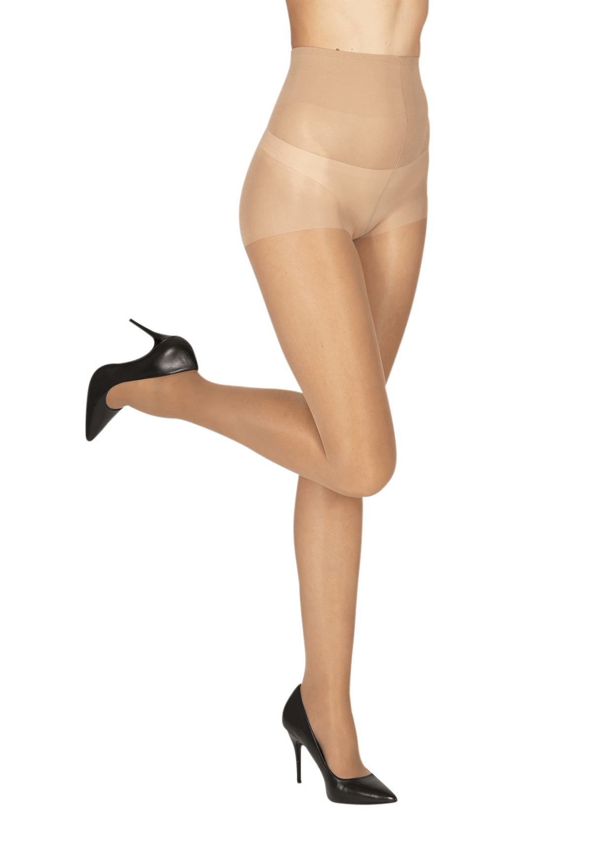 Collant Transparent 19D Actiwell Circulation - Beige naturel