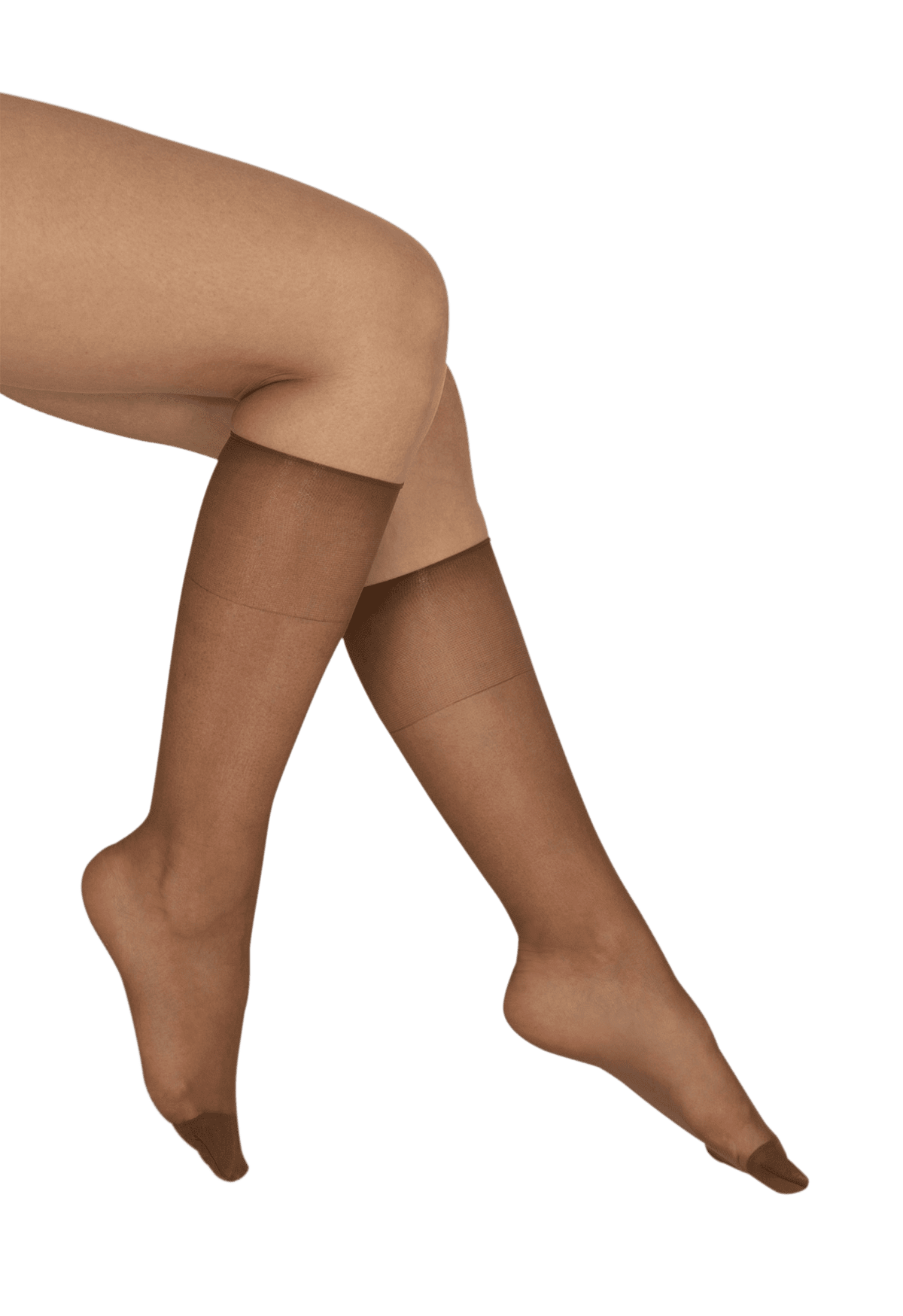 Lot de 2 paires de Mi-bas Voile 15D Contact Lycra - Gazelle